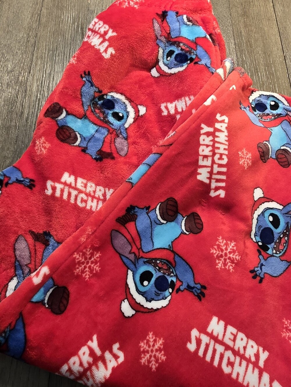 Lilo & Stitch Disney Sz. Xlarge Red Christmas Pajama Pants